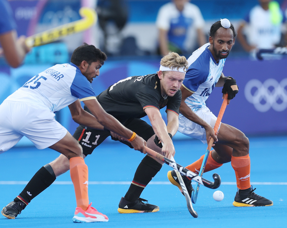 印度击败南非队获得曲棍球胜利 印度击败南非队获得曲棍球胜利